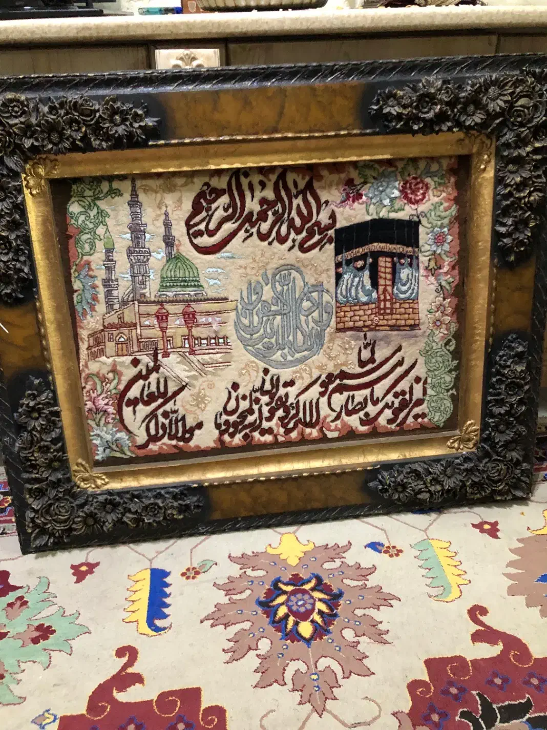 تابلو ونیکاد دستبافت|تابلو فرش|تهران, خانی آباد نو شمالی|دیوار