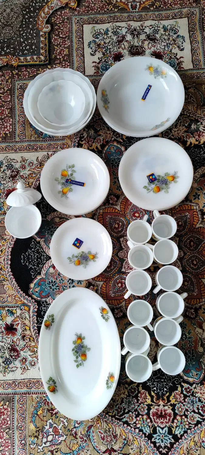 ظروف سیب و گلابی اصل فرانسه|ظروف سرو و پذیرایی|زاهدان, |دیوار