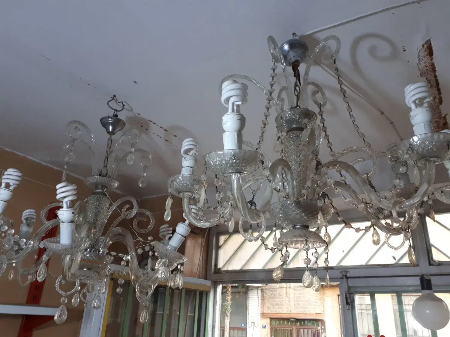 لوسترقدیمی|لوستر و چراغ آویز|اراک, |دیوار