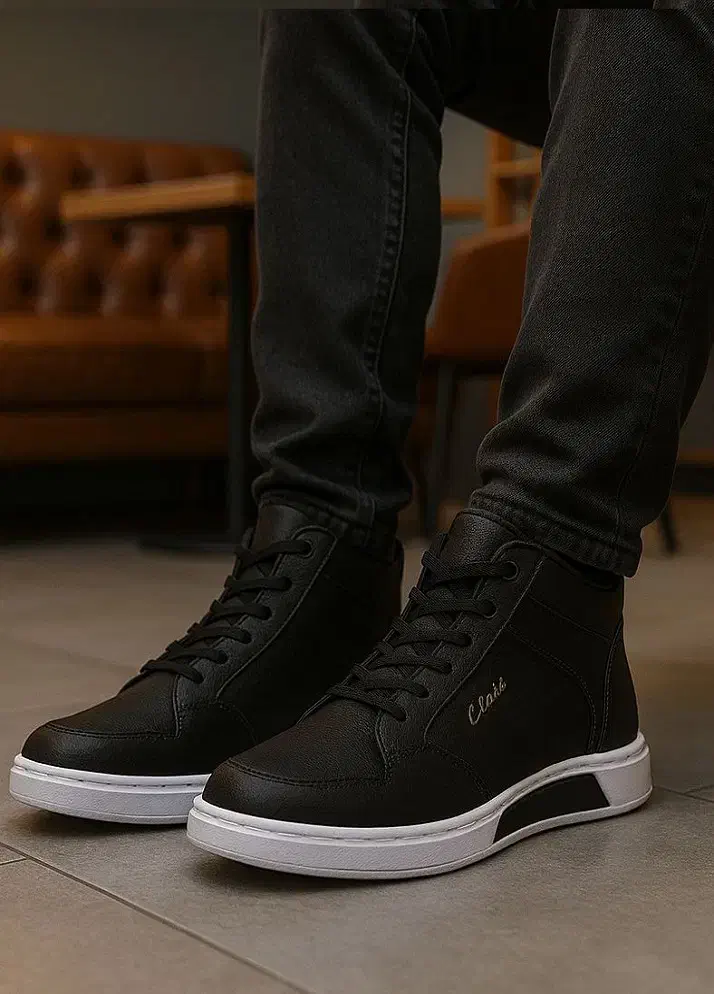 نیم بوت مردانه مشکی //. پرداخت درب منزل|کیف، کفش، کمربند|جیرفت, |دیوار