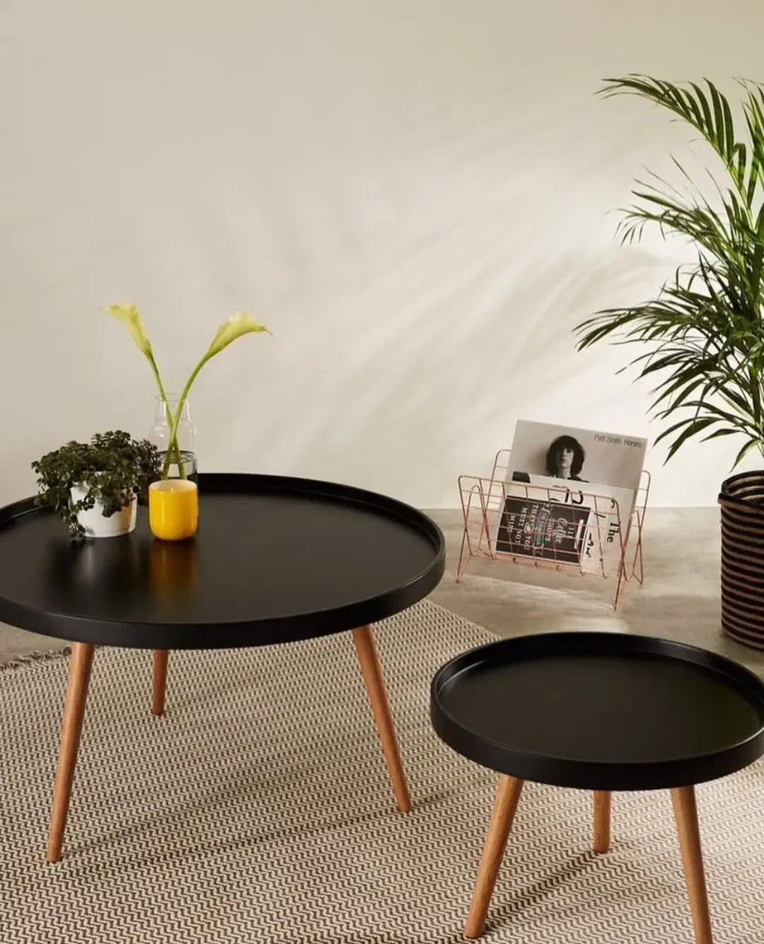 جلو مبلی عسلی گرد لبه دار|مبلمان خانگی و میز عسلی|چهاردانگه (تهران), |دیوار