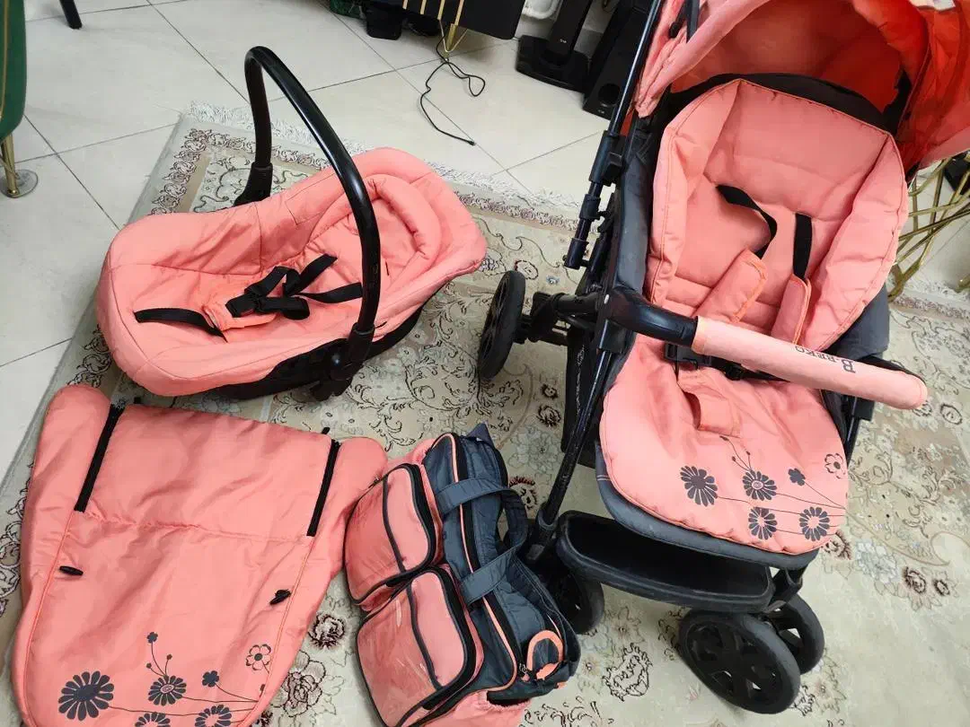 سرویس تخت پارک وکالسکه خارجی ببکو|کالسکه و لوازم جانبی|تبریز, |دیوار