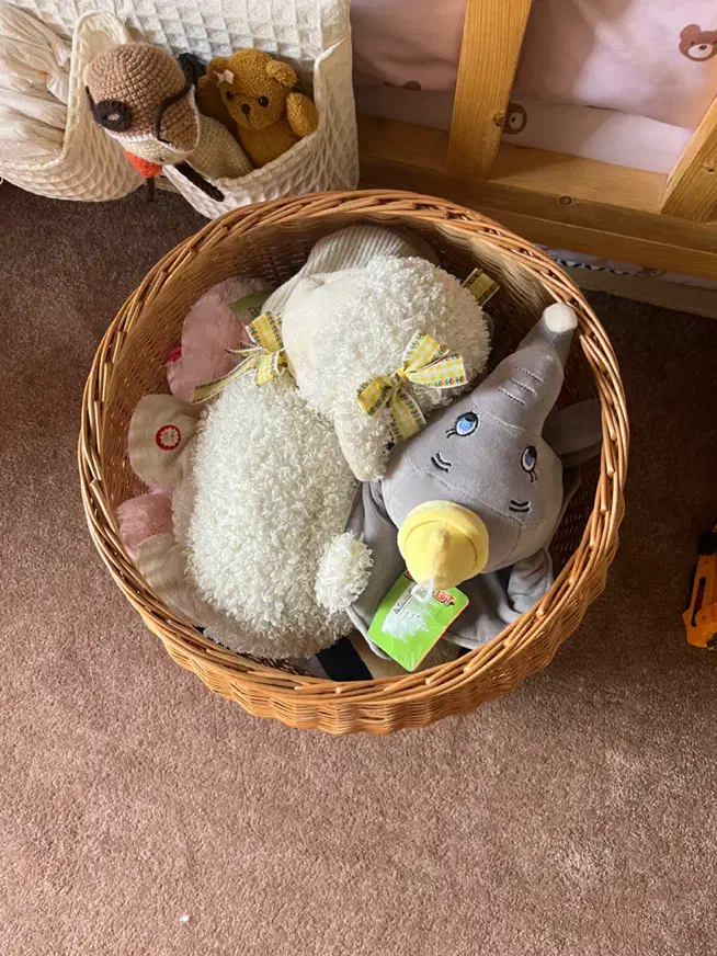 باکس اسباب بازی حصیری|اسباب و اثاث بچه|گرگان, |دیوار