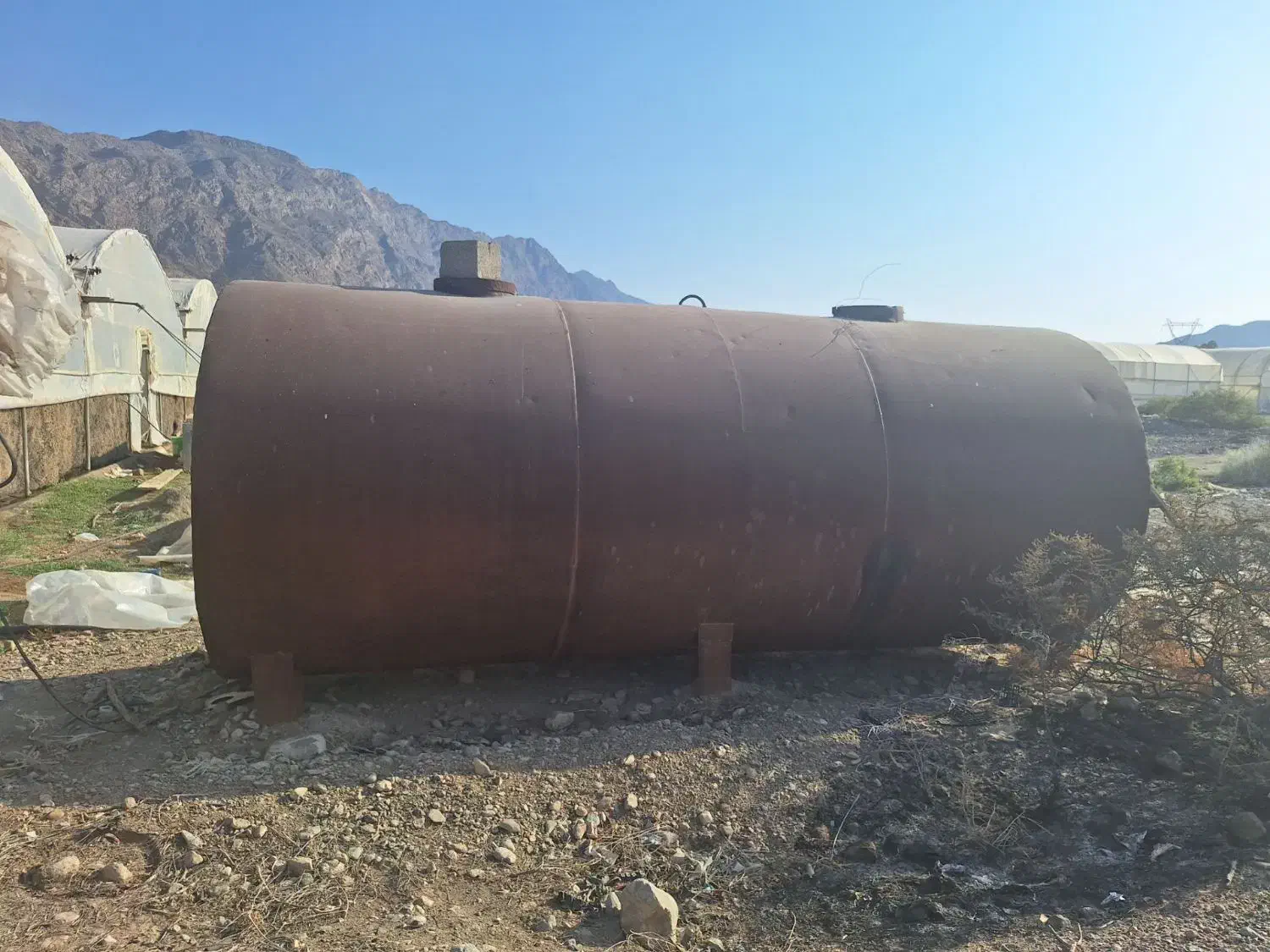 مخزن گازاعیل مخزن سالم بدون نشتی..|مصالح و تجهیزات ساختمان|فارغان, |دیوار