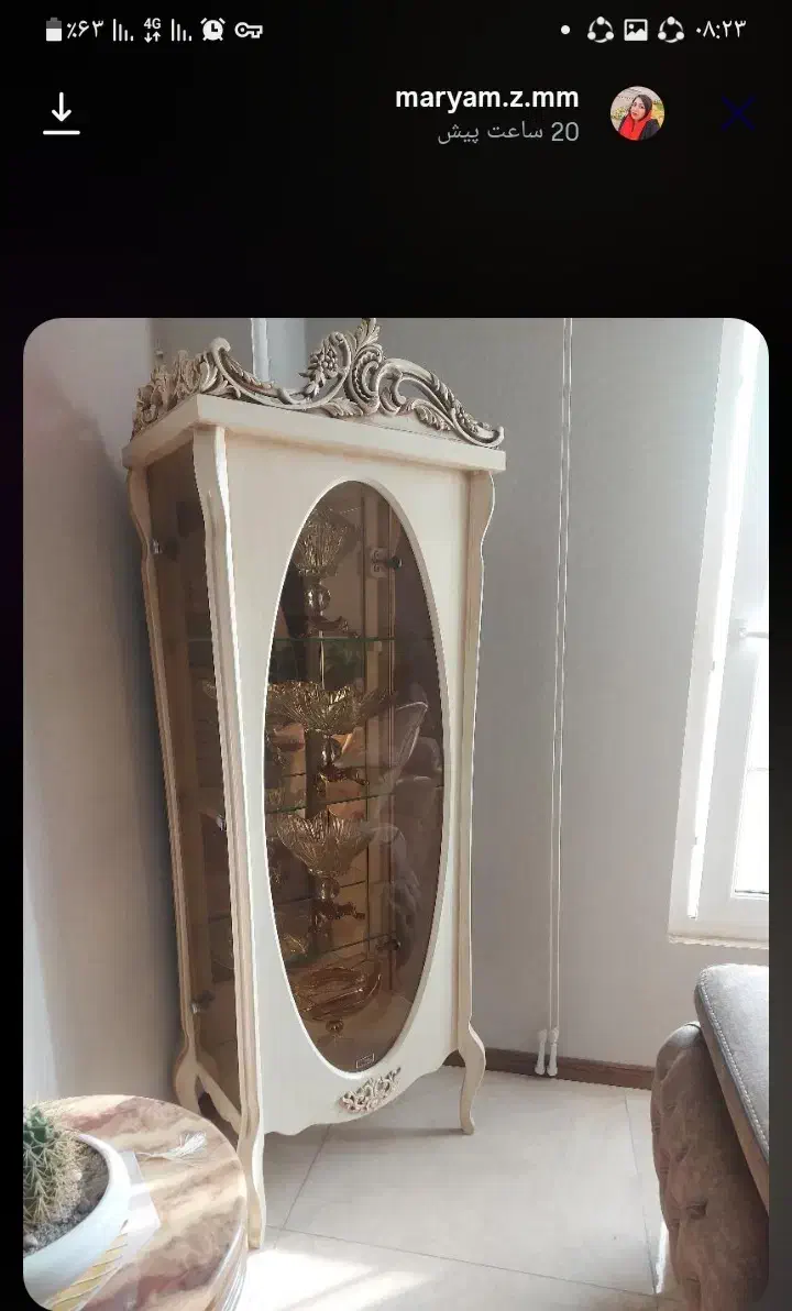 ویترین ام دی اف کاملا سالم|بوفه، ویترین، کنسول|رشت, منظریه|دیوار