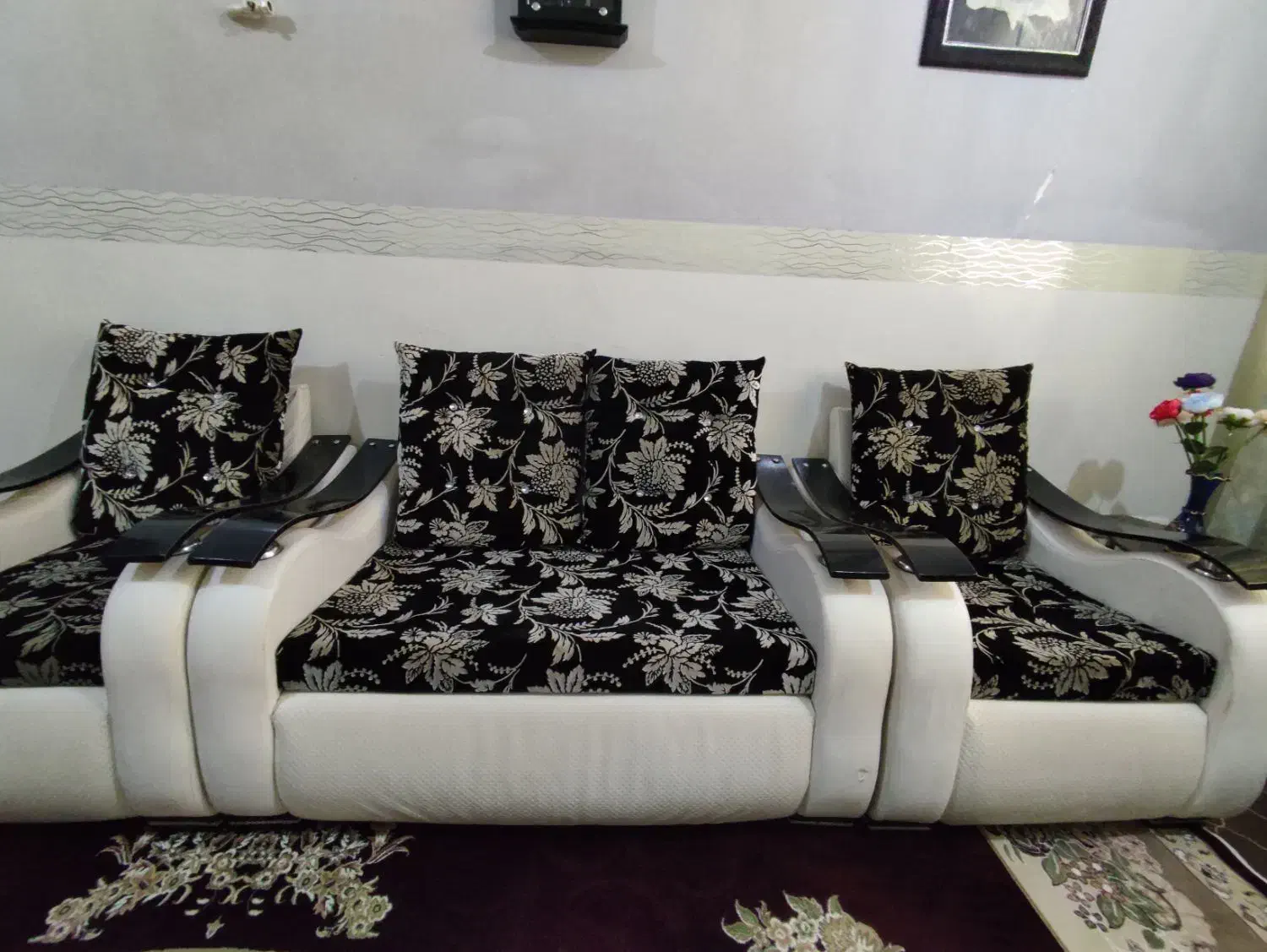 مبل به همراه میزعسلی|مبلمان خانگی و میز عسلی|ابهر, |دیوار