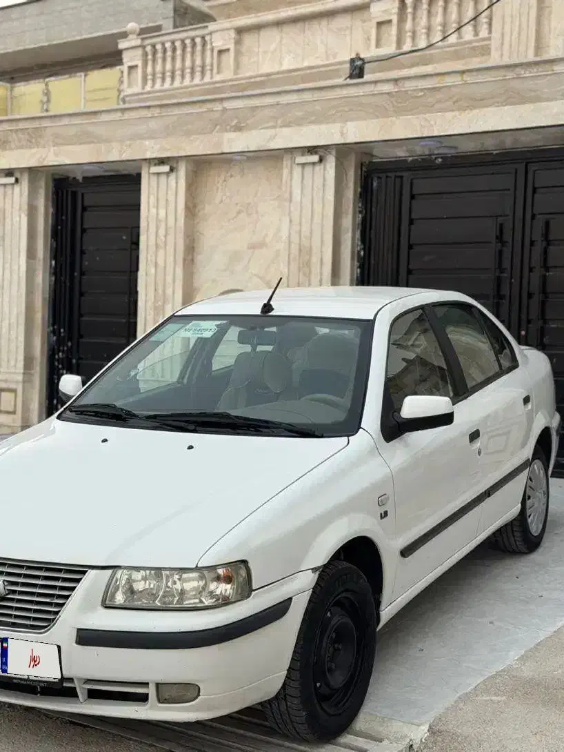 سمند ال ایکس سفید|خودرو سواری و وانت|بهبهان, |دیوار