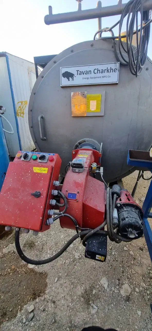 فروش دیگ بخار توان چرخه یک تنی و سختی گیر|ماشینآلات صنعتی|تهران, فردوس|دیوار