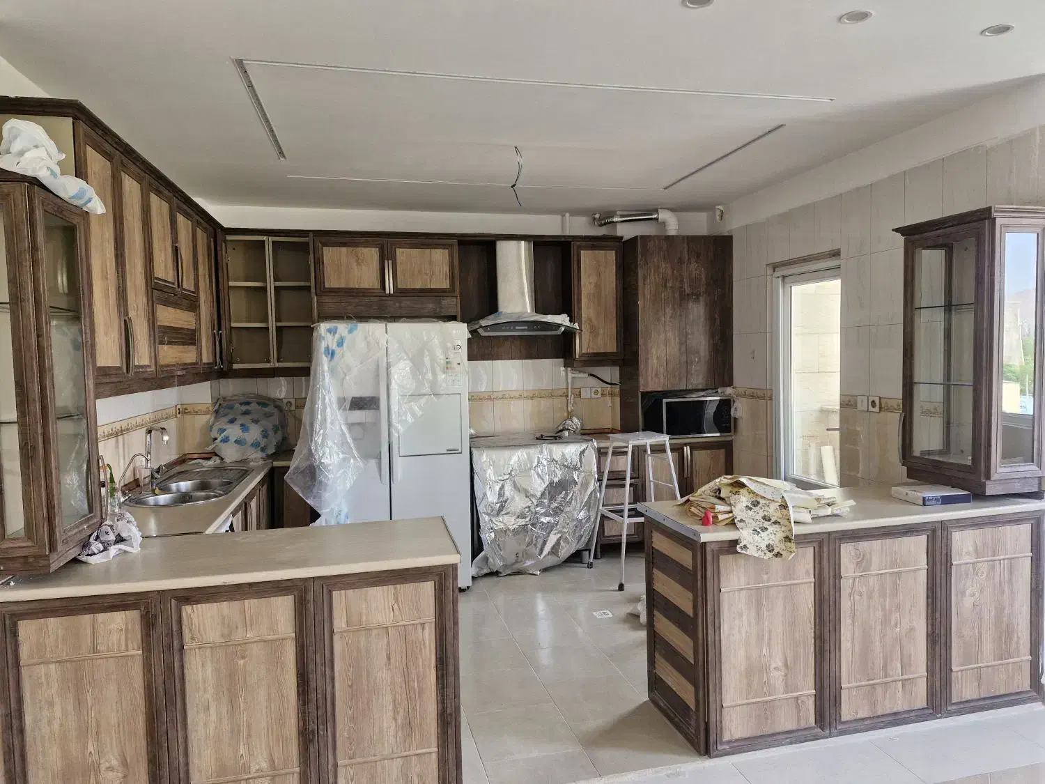 کابینت و هود|آبچکان و نظمدهنده ظروف|اراک, |دیوار