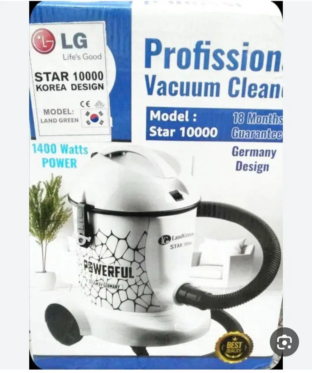 جارو برقی سطلی۱۴۰۰w|جاروبرقی، جارو شارژی، بخارشو|جیرفت, |دیوار