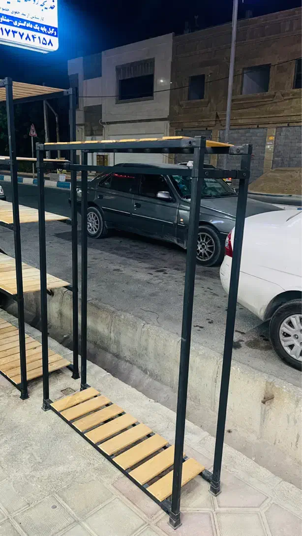 رگال تک آویز چوبی فلز|بندرخت و رخت‌آویز|بوشهر, |دیوار