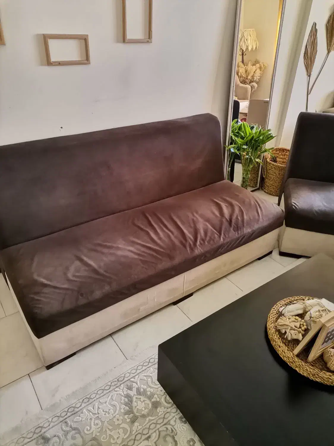 مبل راحتی 6 نفره همراه میز وسط|مبلمان خانگی و میز عسلی|پردیس, فاز ۱۱|دیوار