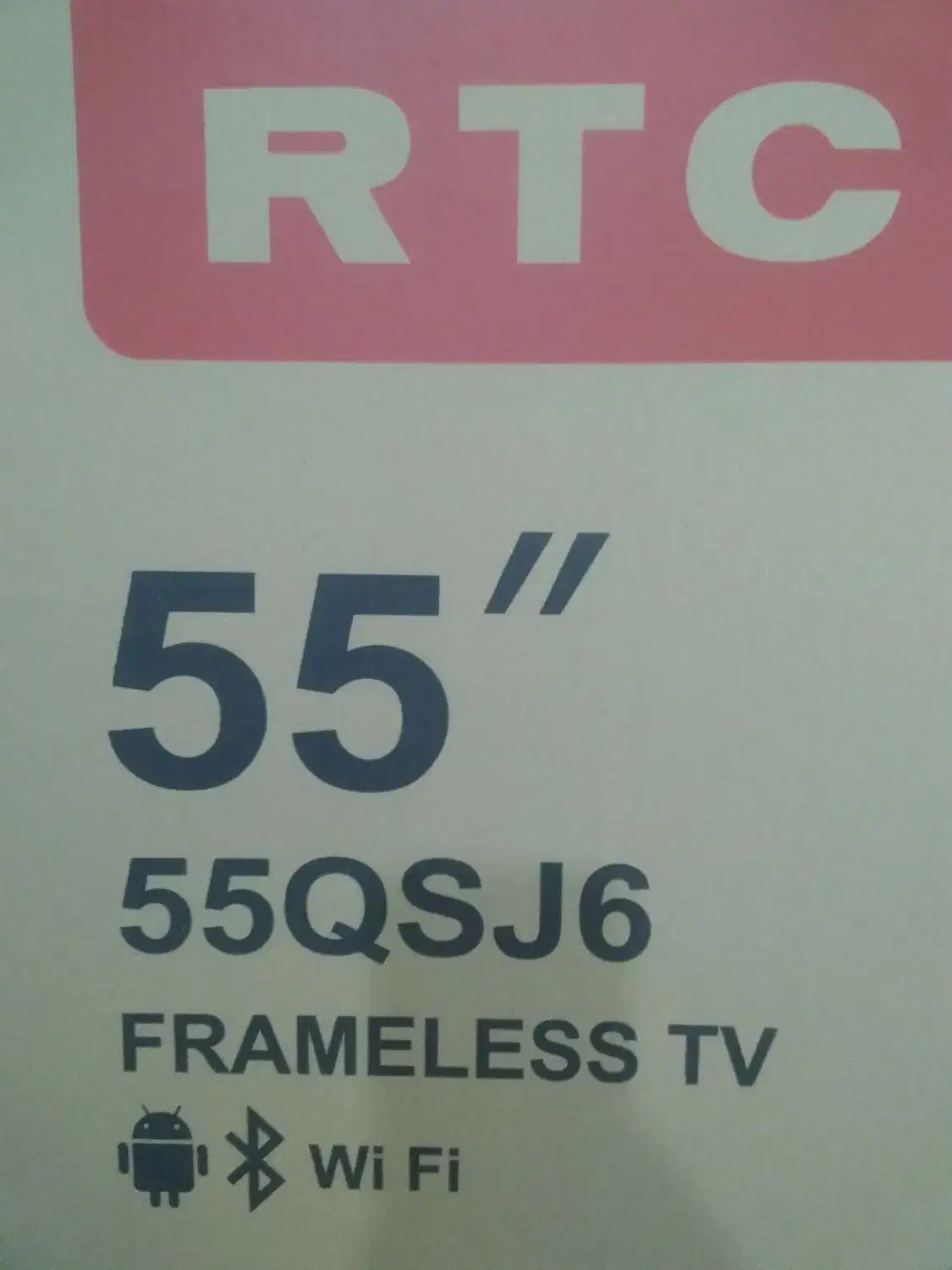 ال ای دی RTC آکبند ۵۵هوشمند زیر قیمت|تلویزیون و پروژکتور|رباط‌کریم, رباط‌کریم|دیوار