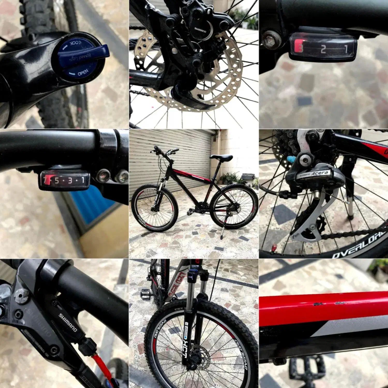 دوچرخه اوورلورد|دوچرخه، اسکیت، اسکوتر|رشت, معلم|دیوار