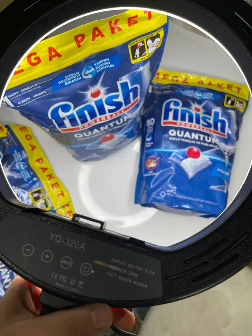 قرص ماشین ظرفشویی فینیش کوانتوم ۸۰ عددی|مواد شوینده و دستمال کاغذی|قم, شهرک قدس|دیوار