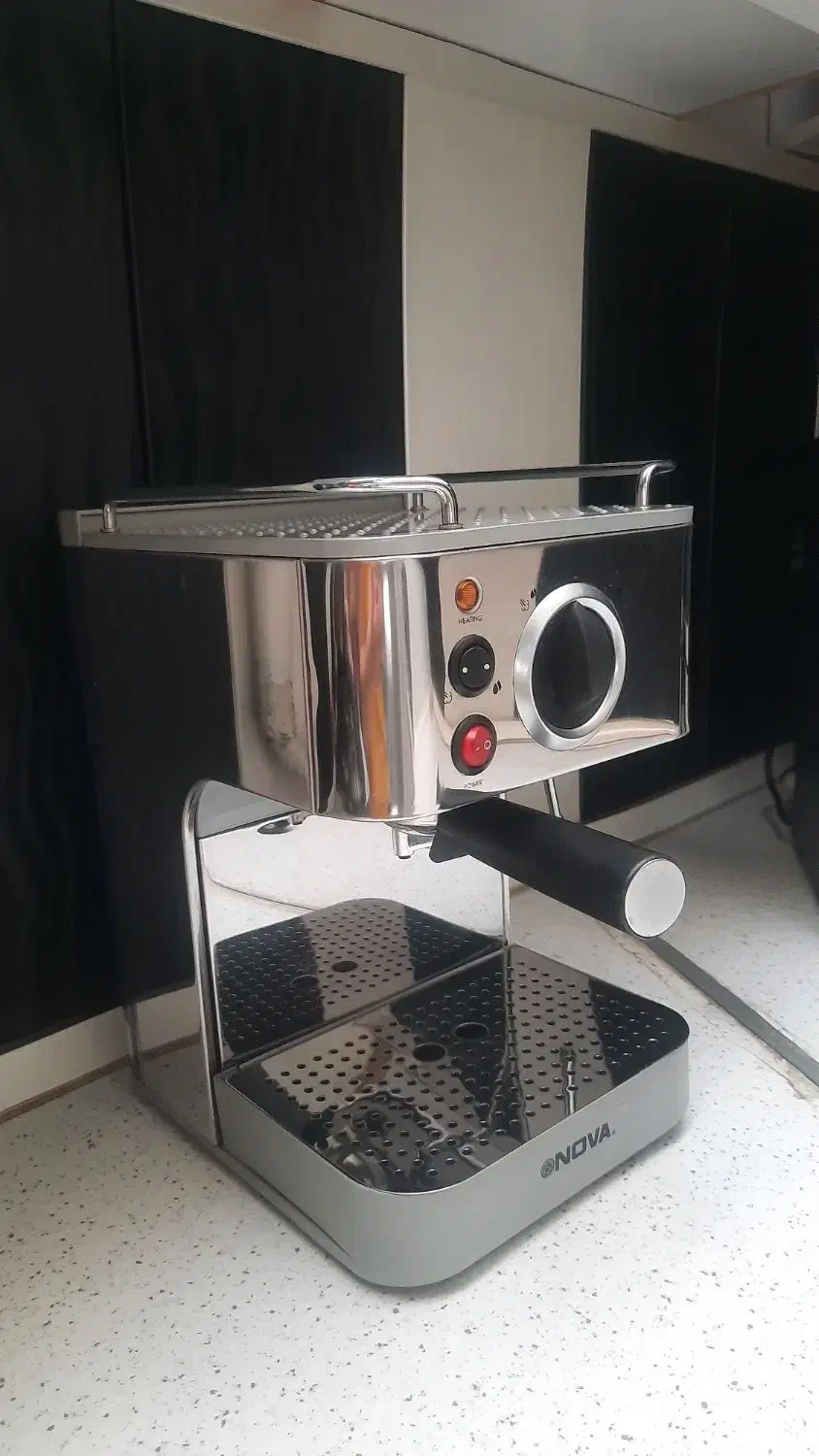 قهوه ساز|قوری، کتری، قهوه‌ساز دستی|قم, نیروگاه|دیوار