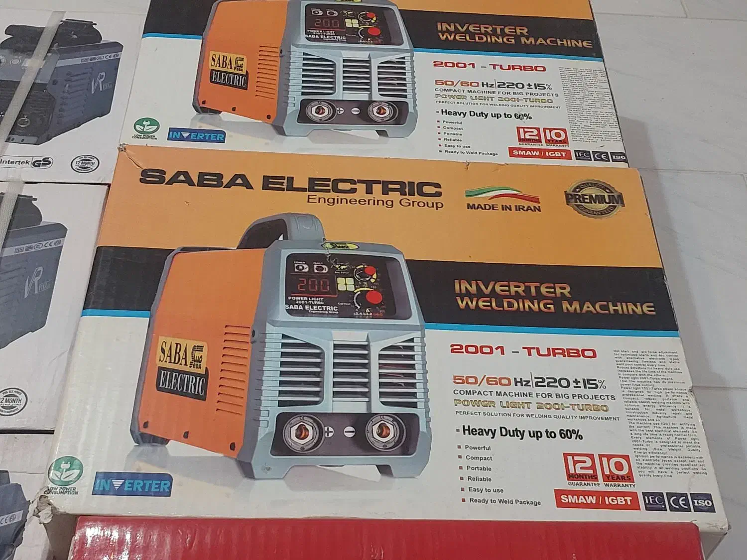 دستگاه جوش2001-TURBOحرفه‌ای،قدرتمند،ساخت ایران|ابزارآلات|شهرضا, |دیوار