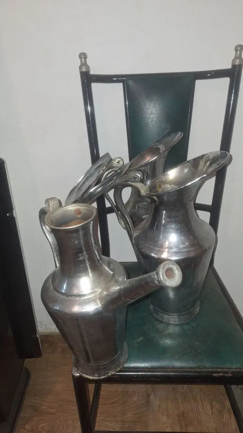 پارچ مسی فلاکس|کلکسیون اشیاء عتیقه|سلمانشهر, |دیوار