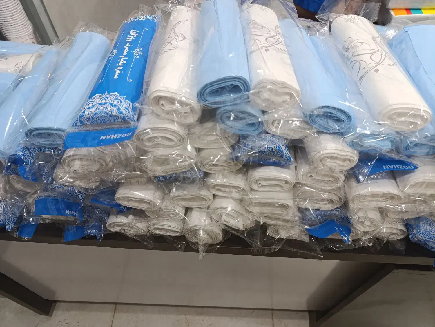 سفره یکبارمصرف|ظروف نگهدارنده، پلاستیکی، یکبارمصرف|کوهدشت, |دیوار