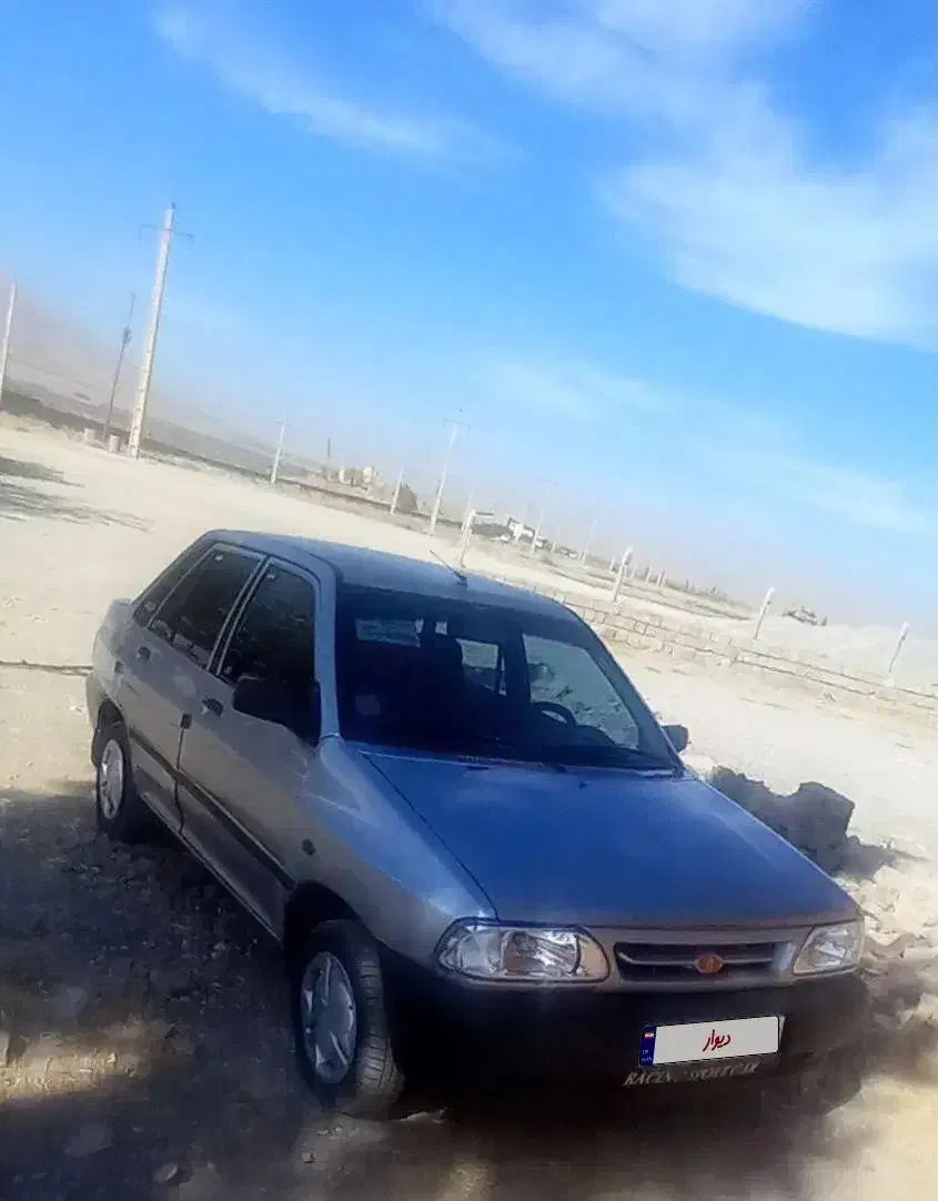 پراید مدل ۸۶ دوره رنگ نقره ایی شاسی پلمپ|خودرو سواری و وانت|سیلوانه, |دیوار