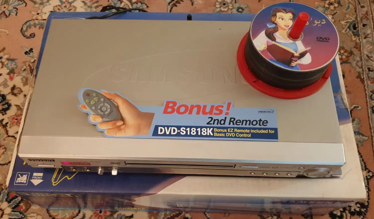 دستگاه پخش DVD سامسونگ نو|پخشکننده DVD و ویدیو|کرمانشاه, |دیوار