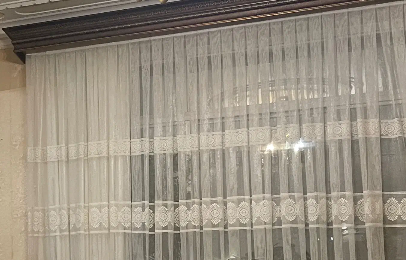 پرده پذیرایی|پرده، رانر، رومیزی|رشت, باهنر|دیوار