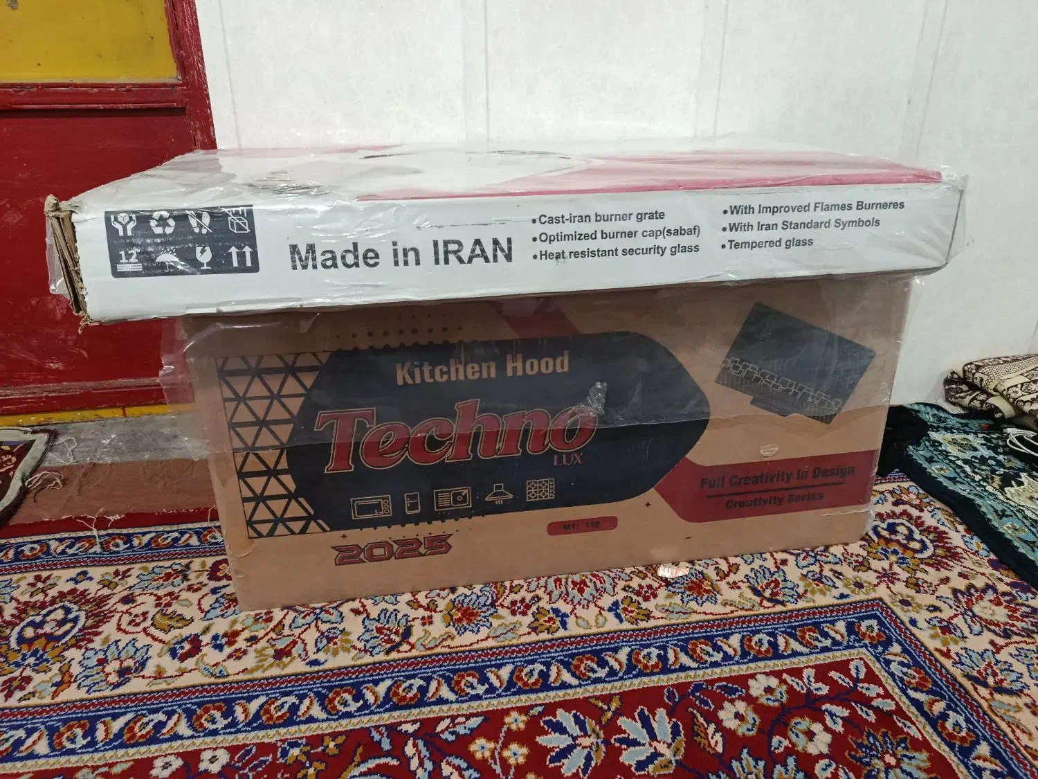 باسلام یک عدد هود ویک عدد گاز صفیی صفر|هود|سنگدوین, |دیوار