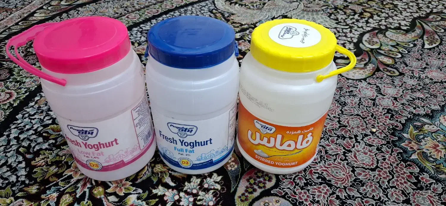 دبه ماست|ظروف نگهدارنده، پلاستیکی، یک‌بارمصرف|اراک, |دیوار