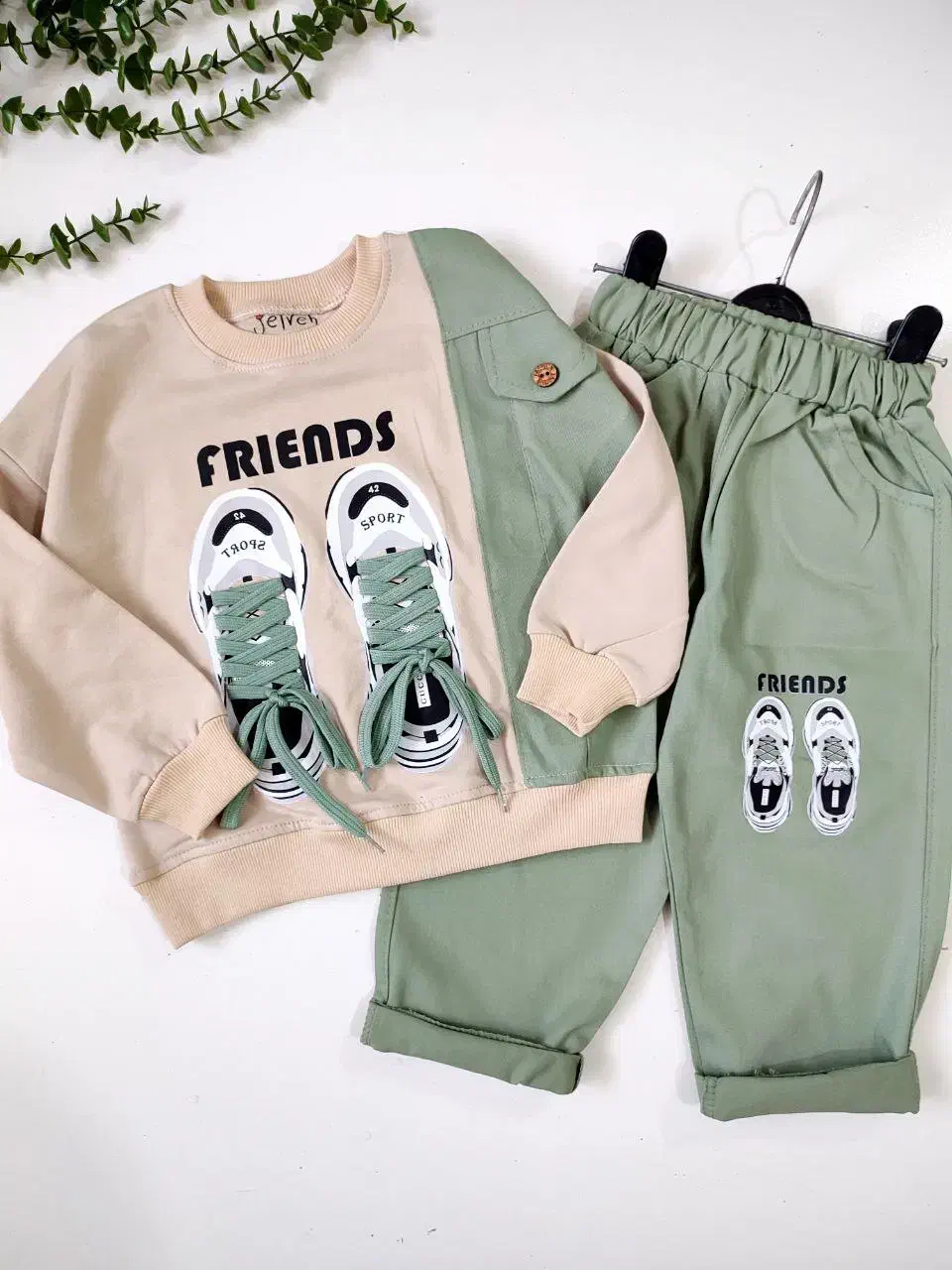 ست کتان کتونی|کفش و لباس بچه|رشت, جماران|دیوار