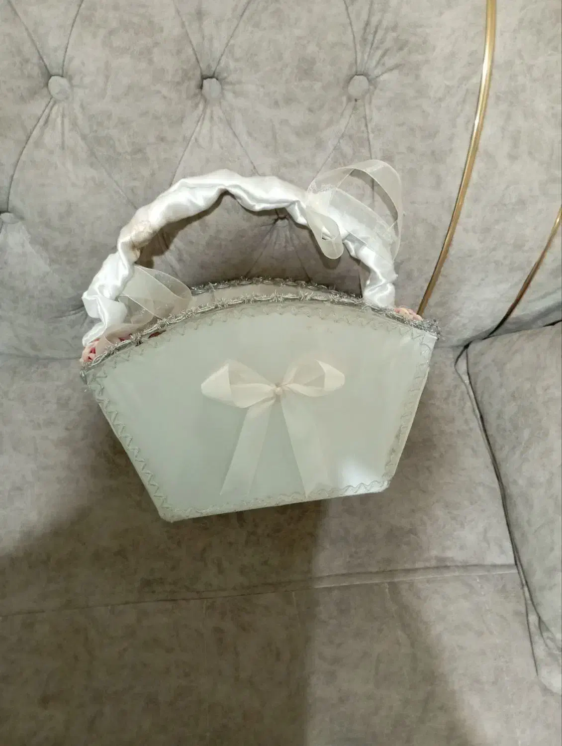 لباس عروسی نو شاخه گل جعبه حنا|لباس|پارس‌آباد, |دیوار