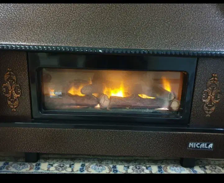 بخاری گاز سوز نیک کالا طرح شومینه|بخاری، هیتر، شومینه|تهران, شهرک دریا|دیوار