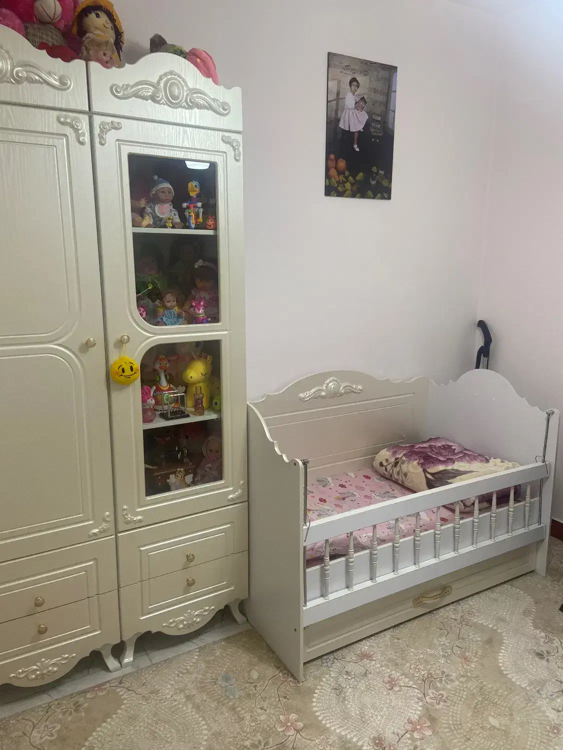 تخت و کمد بچه|تخت و صندلی بچه|قرچک, زیبا شهر|دیوار