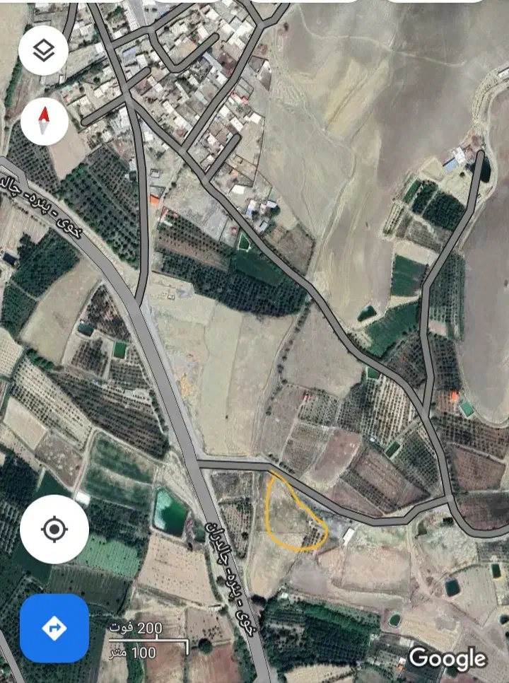 زمین بر جاده اصلی فیرورق چالدران برا فروش|فروش زمین و ملک کلنگی|فیرورق, |دیوار