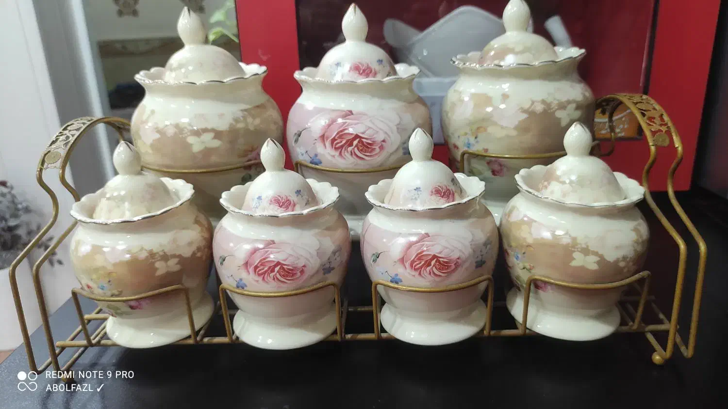 جا ادویه ای شیک|ظروف سرو و پذیرایی|امیدیه, |دیوار