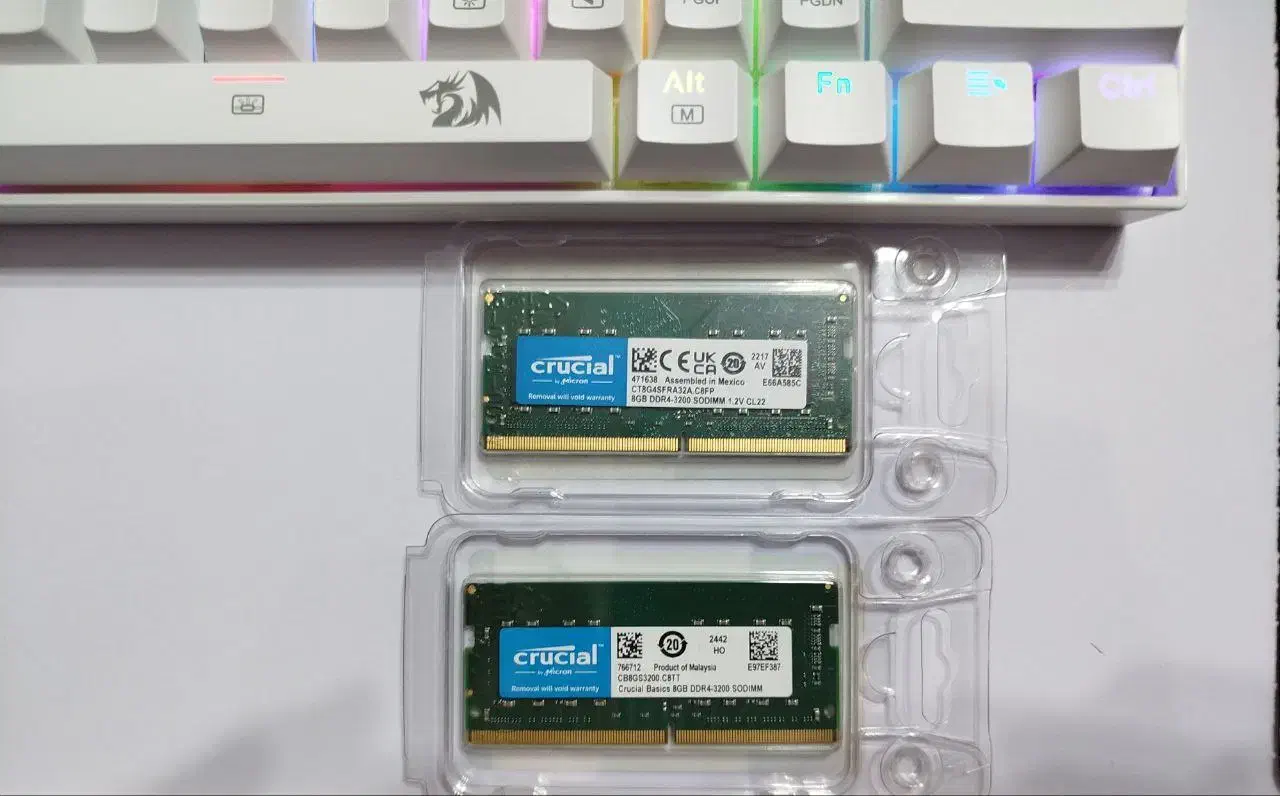 رم ddr4 8gb 3200 لپ تاپ|قطعات و لوازم جانبی رایانه|فسا, |دیوار