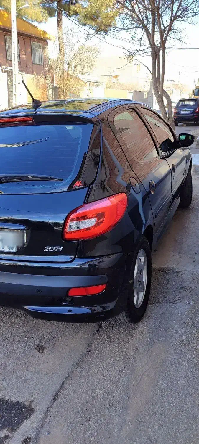 207پانا مشکی|خودرو سواری و وانت|کرمان, |دیوار