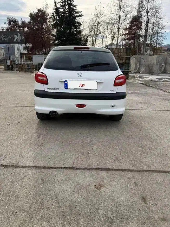 206 مدل 89|خودرو سواری و وانت|رشت, دیلمان|دیوار