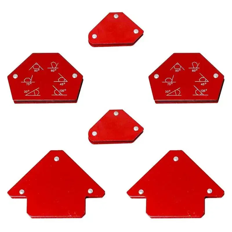 مجموعه6عددی گونیا مگنتی( آهنربایی )جوشکاری باسJT-6|ابزارآلات|اصفهان, چرخاب|دیوار