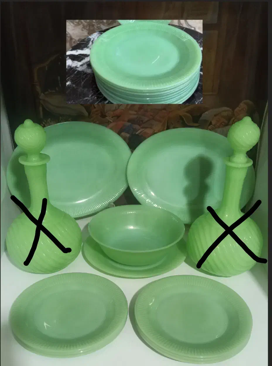 ظروف انواع بارفتن آمریکا،مکزیک ،فرانسه ورق بزنین..|ظروف سرو و پذیرایی|ارومیه, |دیوار