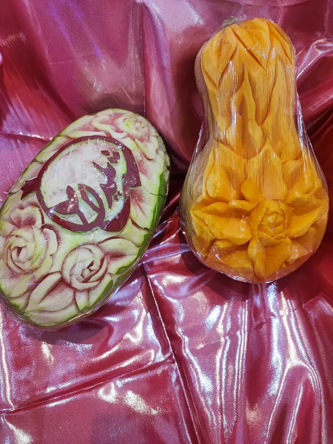 حکاکی میوه یلدا|صنایع دستی و سایر لوازم تزئینی|قم, حنیف نژاد|دیوار