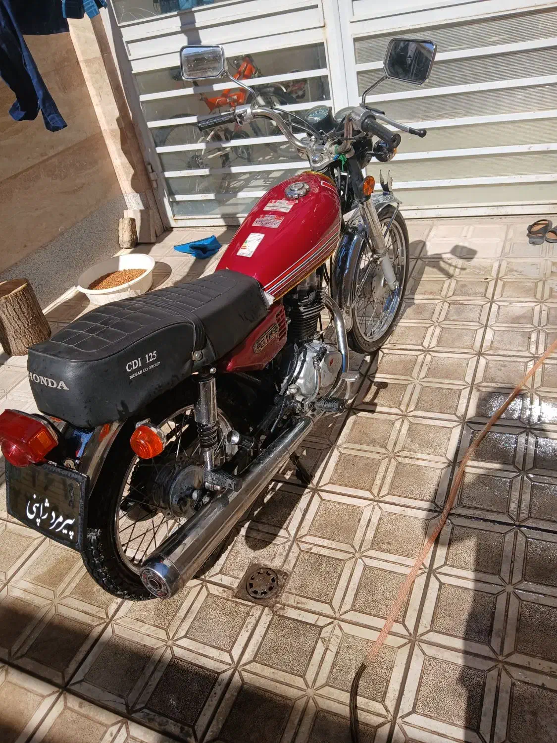 هوندا ۱۲۵|موتورسیکلت|قروه, |دیوار