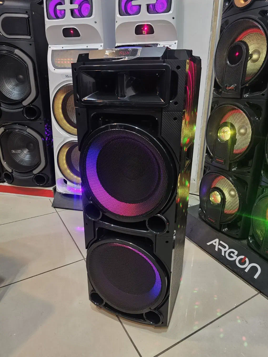 اسپیکر باند سیستم صوتی دوساب ۱۰ یک متری ۲ میکروفون|سیستم صوتی خانگی|تبریز, |دیوار