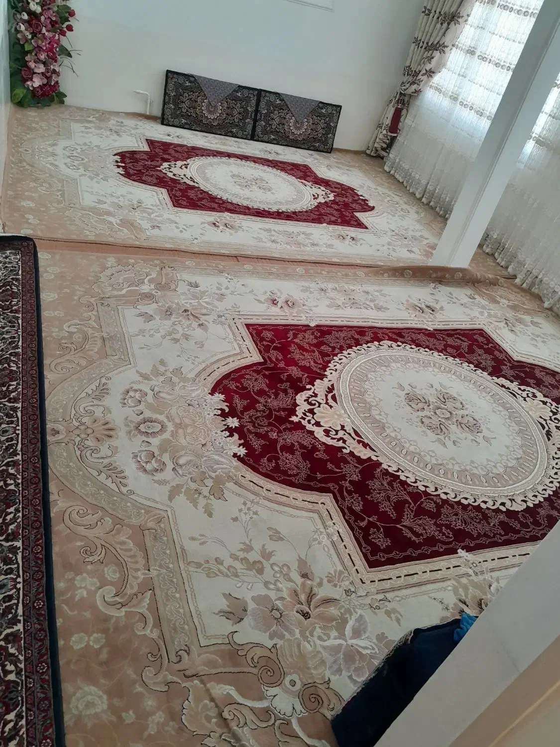 یک جفت فرش ۱۲ متری در حد نو|فرش|زنجان, |دیوار