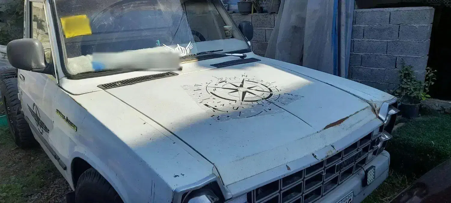 نیسان وانت ۸۵ بی‌رنگ سالم|خودرو سواری و وانت|سیاهکل, |دیوار