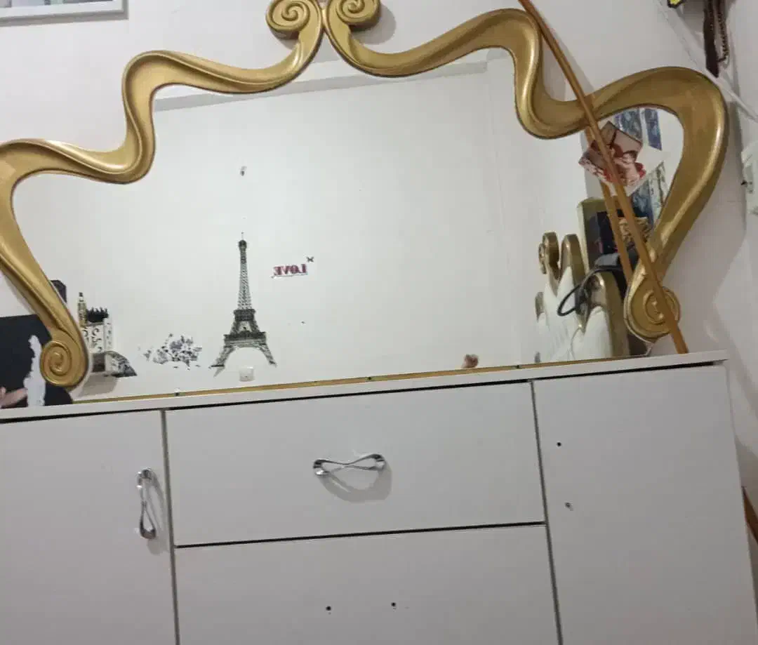 میزآرایشی وپاتختی|تخت و سرویس خواب|دهلران, |دیوار