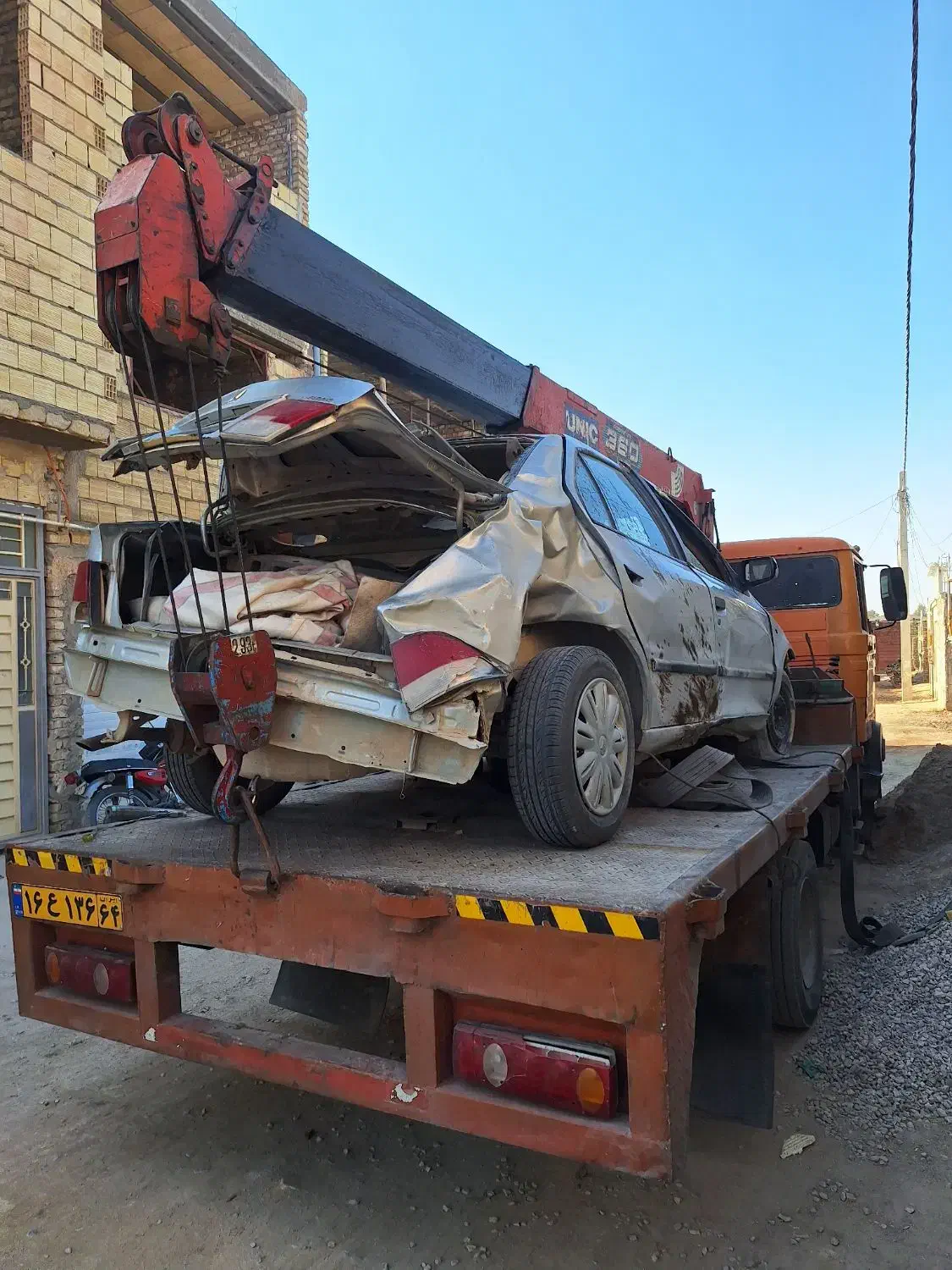 جرثقیل خاور ۳تن بالابر|خدمات حمل و نقل|یزد, |دیوار