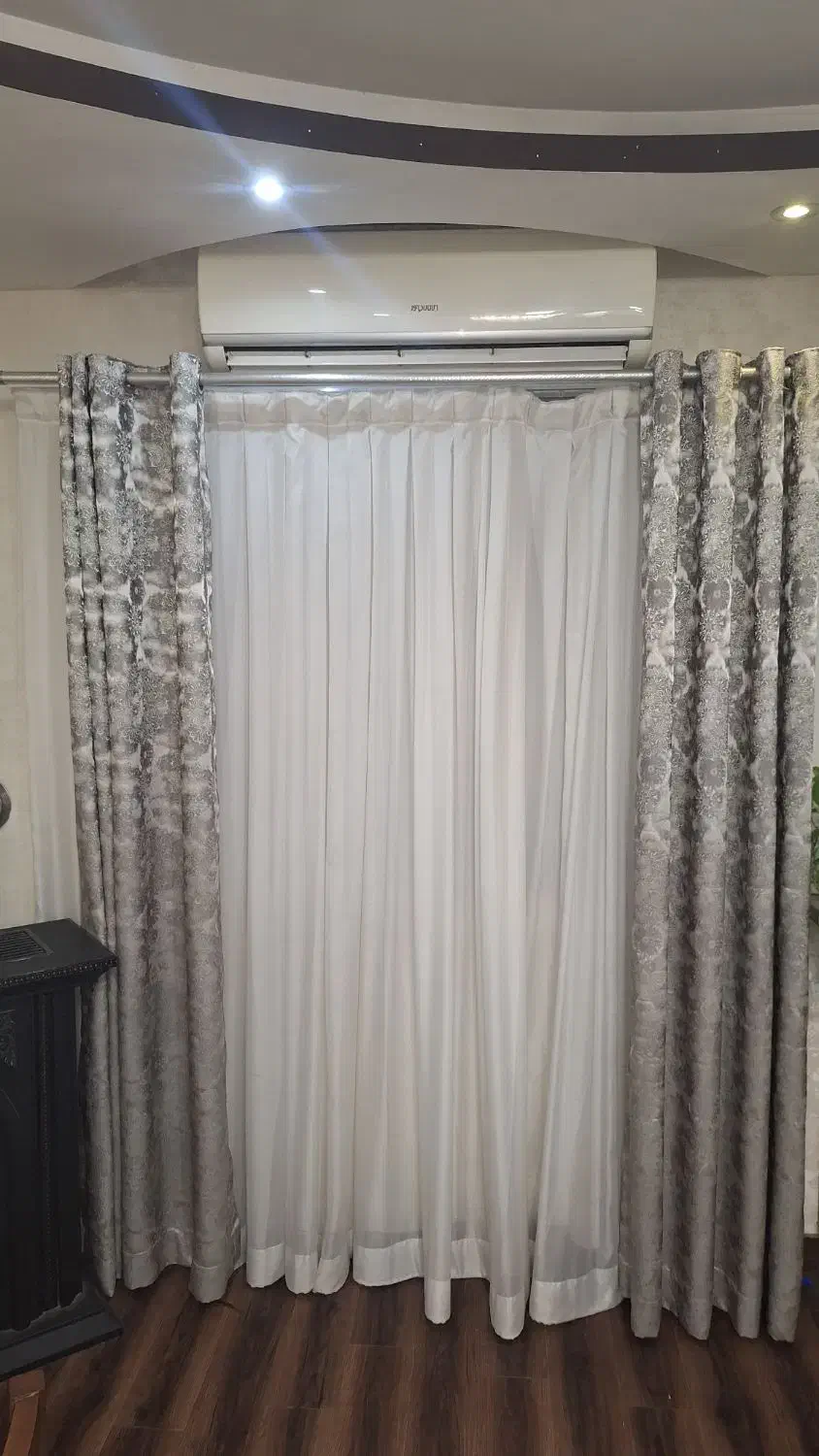 پرده پذیرایی|پرده، رانر، رومیزی|رشت, پیرکلاچای|دیوار