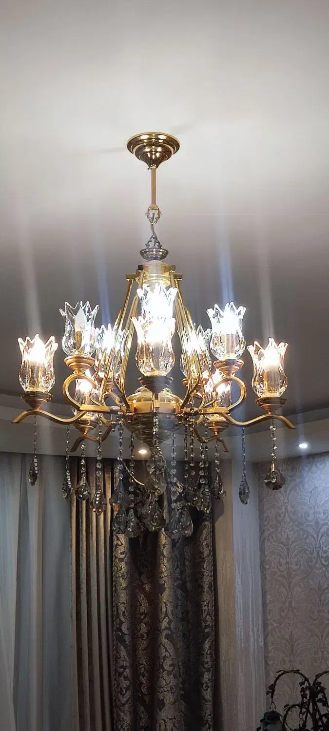 لوستر|لوستر و چراغ آویز|اردبیل, |دیوار