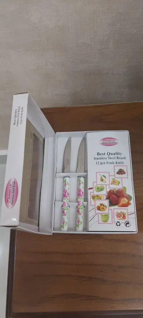 دو جین کارد میوه خوری نو|ظروف سرو و پذیرایی|رشت, خمیران زاهدان|دیوار