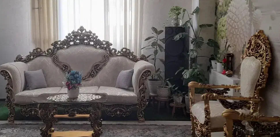 مبل سلطنتی|مبلمان خانگی و میز عسلی|اسلام‌شهر, شهرک جانبازان|دیوار